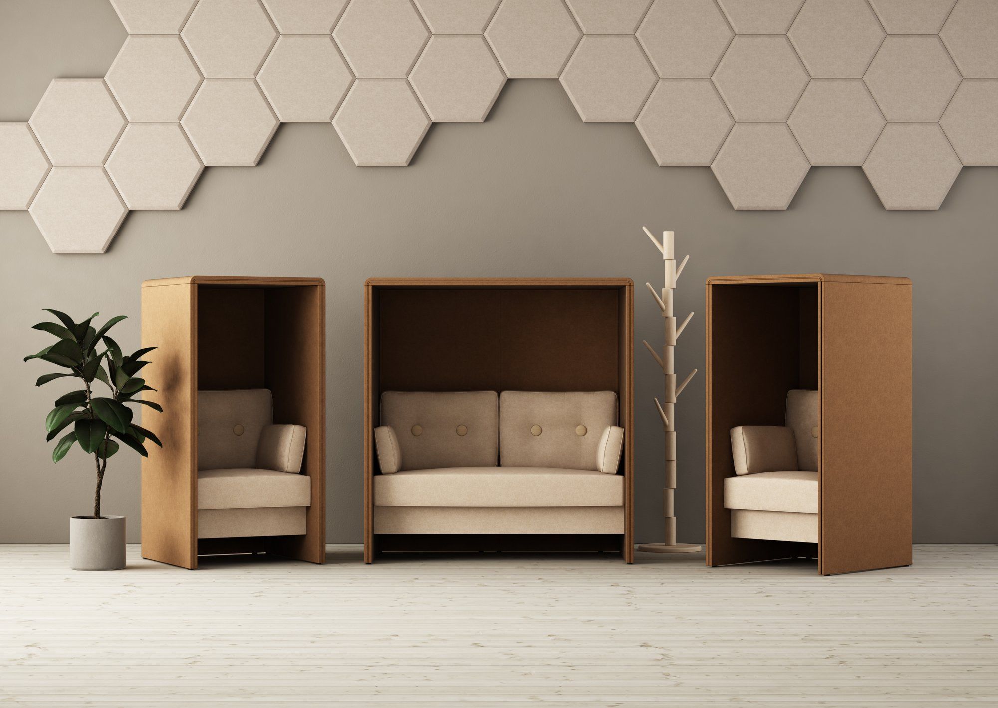 Тканевое кресло с высокой спинкой Glimakra of Sweden Limbus ARCH-00035535 - Вид №2