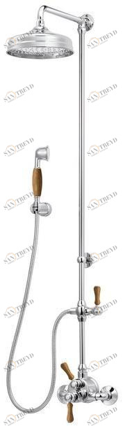 rvb Душевая стойка из латуни с лейкой 1935 wood sun-id-1413026