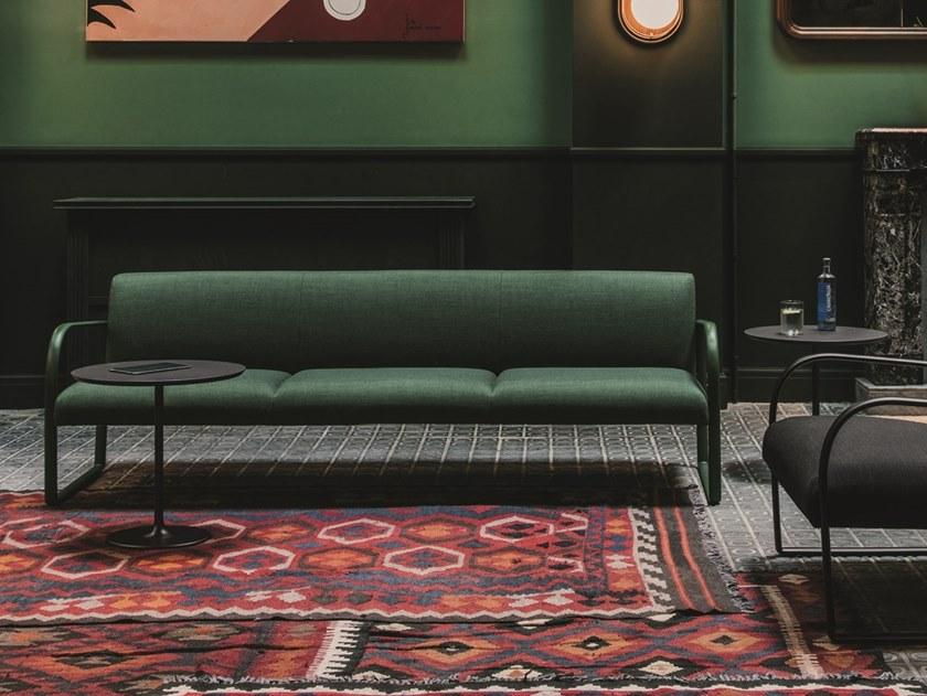 arper 3-местный диван-санки из ткани Arcos sun-id-1351181 - Вид №1