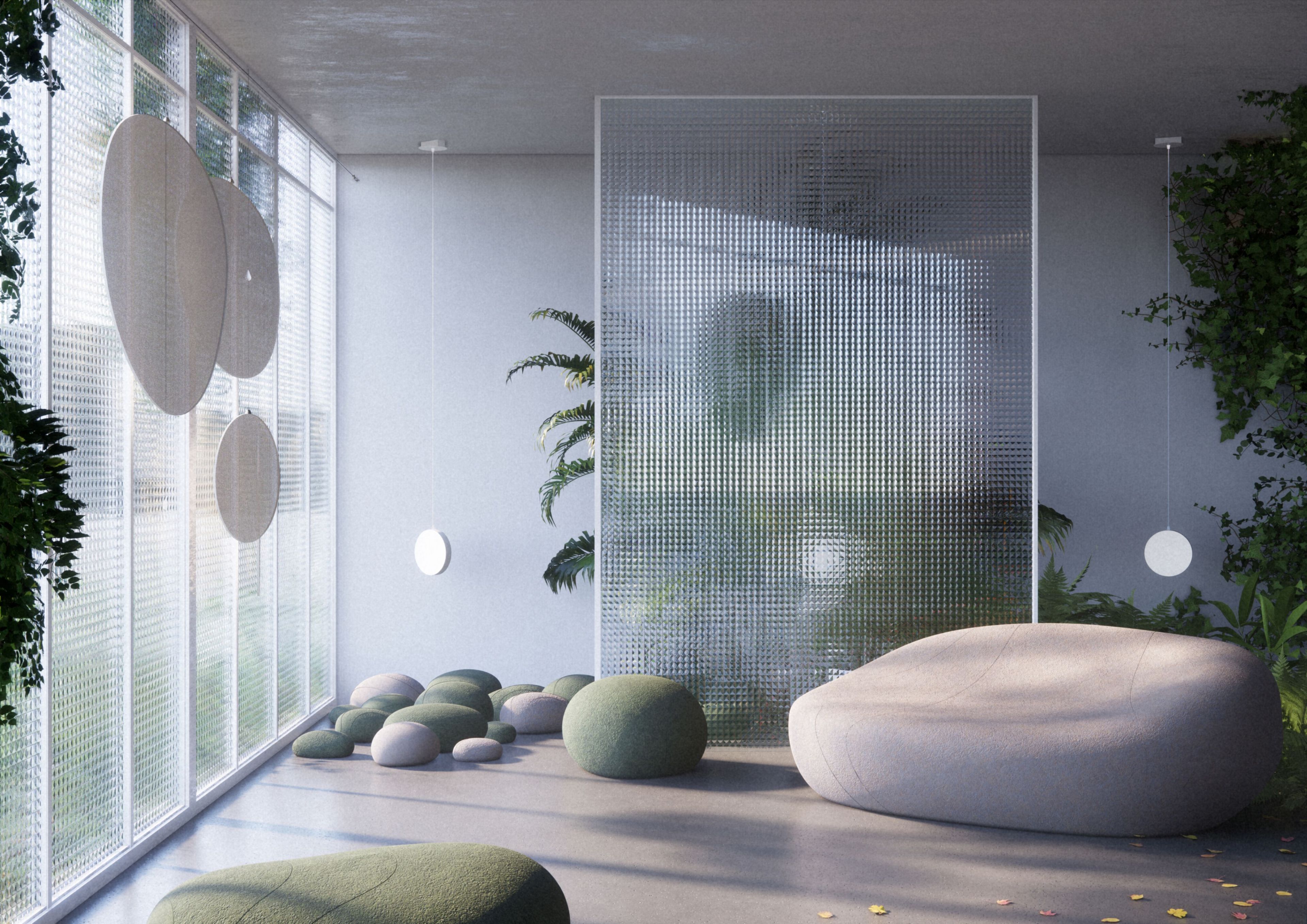 Пуф smarin Livingstones - ARDA pebble system ARCH-00048991