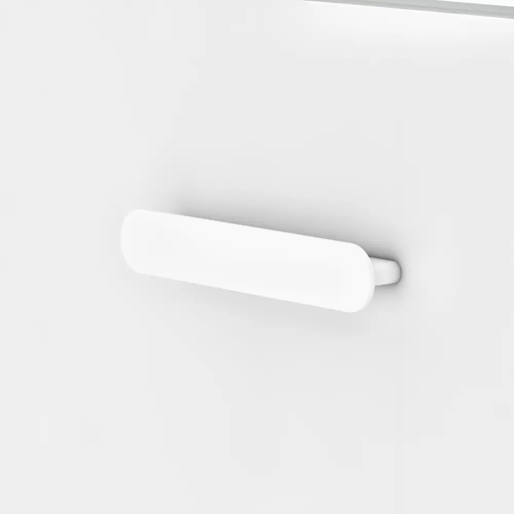 Тумба под раковину Sensea Easy 70 см напольная с двумя ящиками цвет белый STLM-2126855 - Вид №5