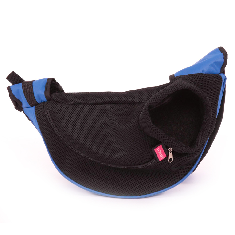 ПР0057166 Сумка-слинг для собак синяя YORIKI  - Вид №1