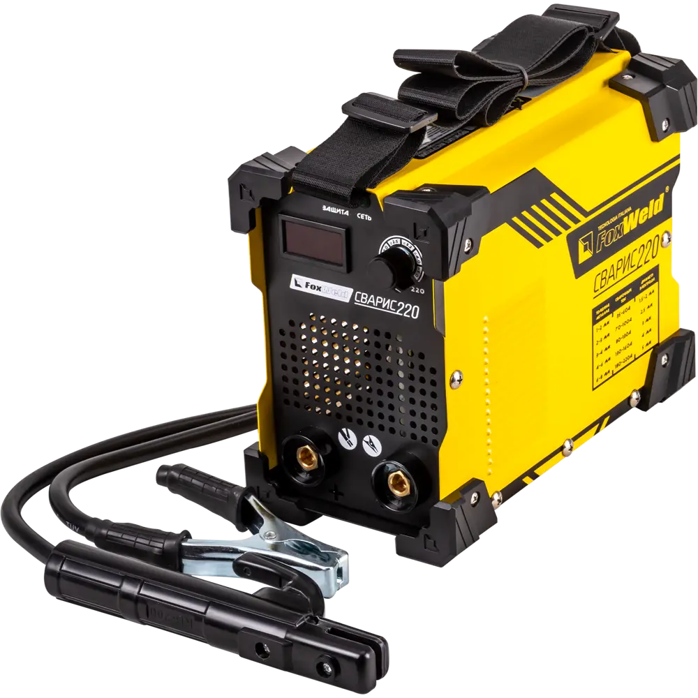 Инверторный сварочный аппарат FoxWeld Сварис 220 для профессиональных и домашних работ 85881271 STLM-0065874