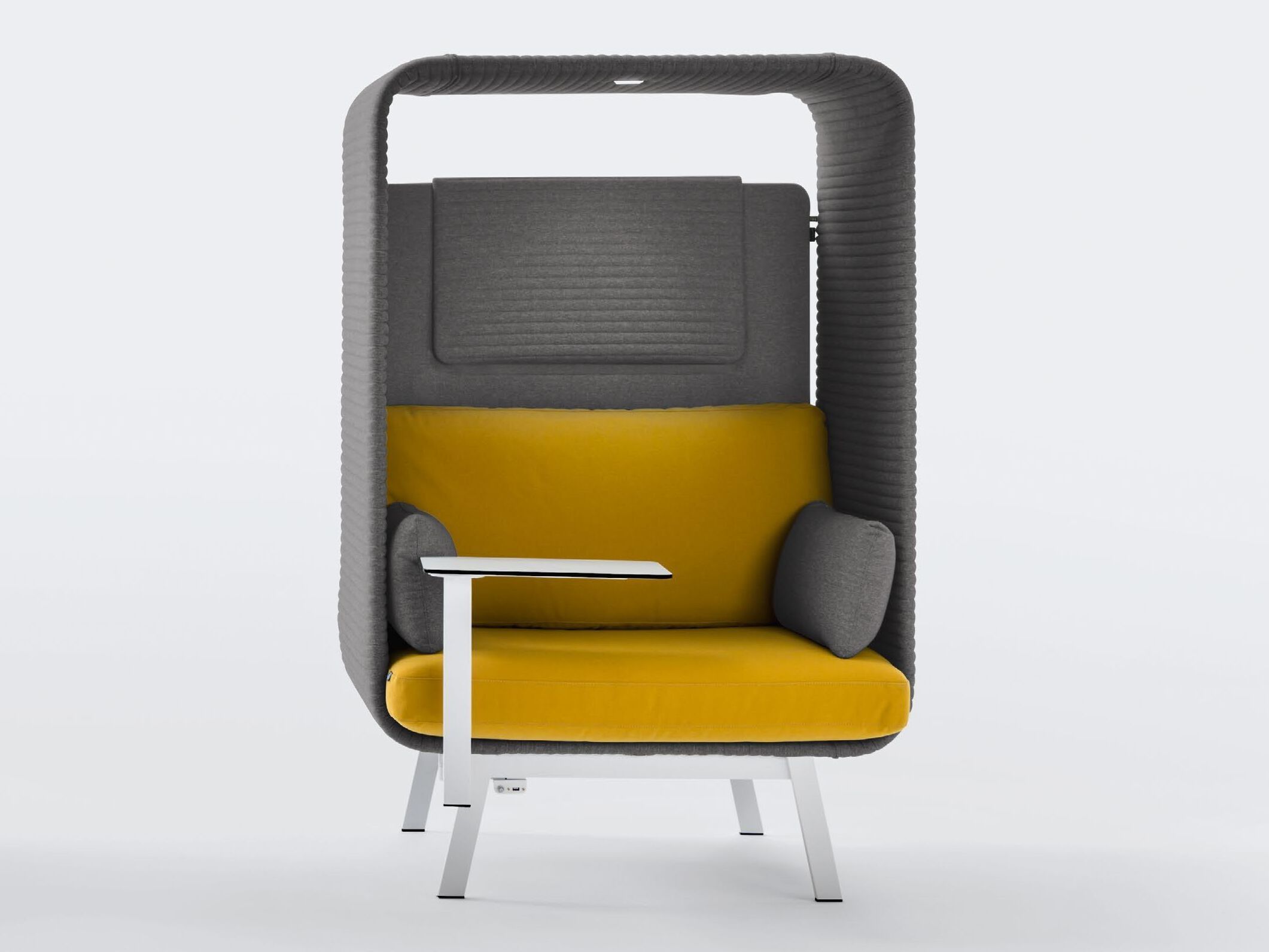 Ткань акустическое офисное кресло с журнальным столиком Ares Line Privèe ARCH-00079850