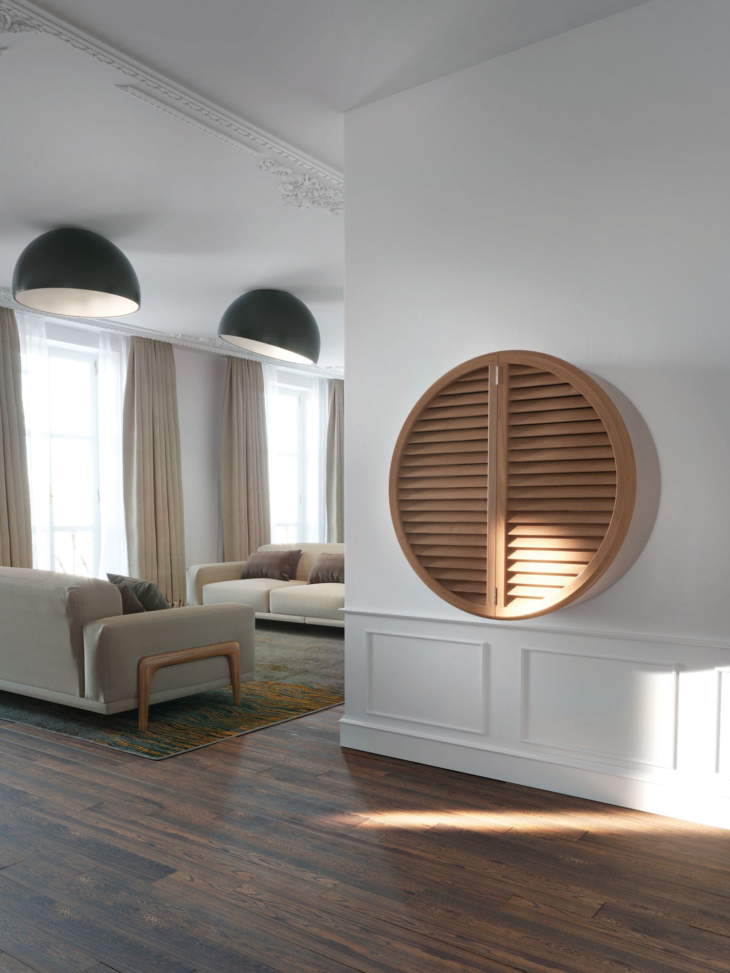 Деревянный барный шкаф Pacini & Cappellini TAO BAR ARCH-00079225 - Вид №1