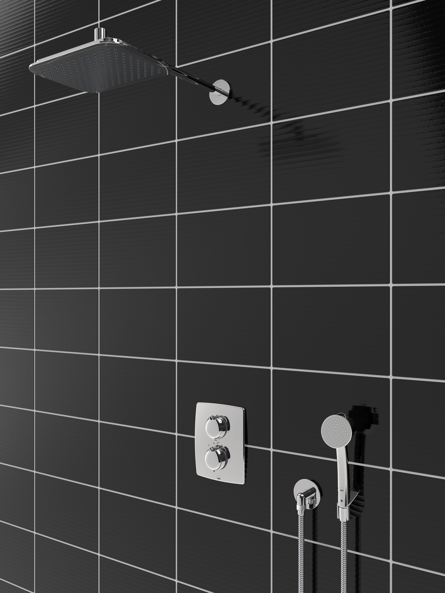 Oras 7139 Встраиваемый комплект 7139  Хром  - Вид №1