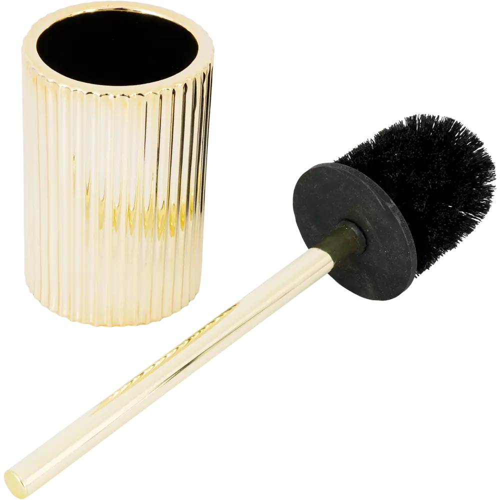 Ершик для унитаза Vidage Linea d Oro цвет золотой STLM-2038449 - Вид №2