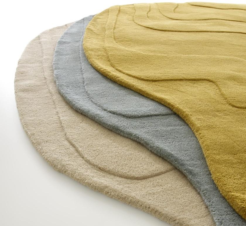 Ligne Roset Однотонный коврик ручной работы из шерсти  10052116/17/18  - Вид №4