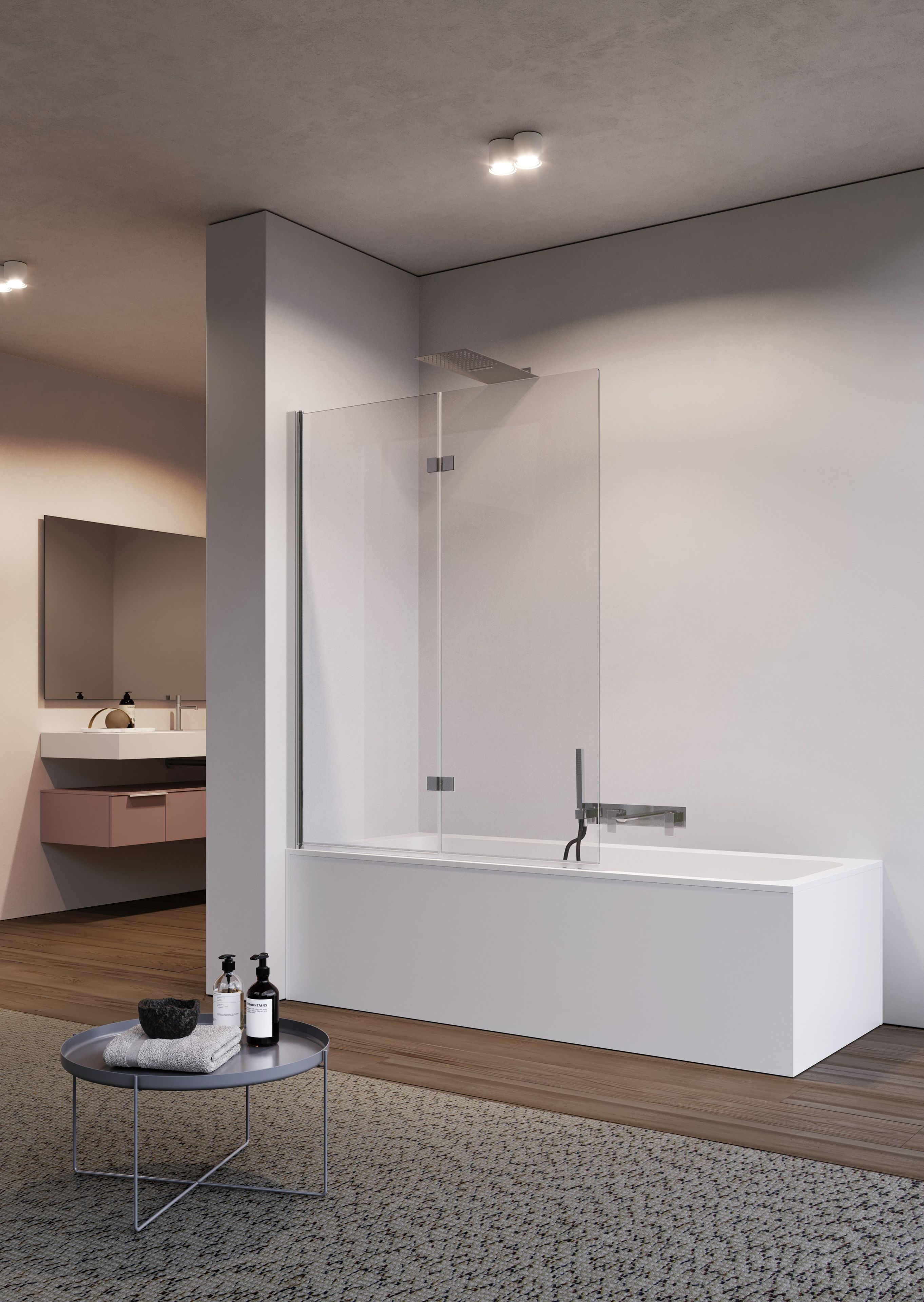 Стеклянная стена ванны DISENIA ARCH-00122226 - Вид №1