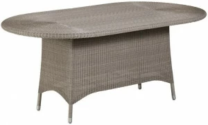 Kok Maison Овальный садовый стол из полиэтилена Résine fine