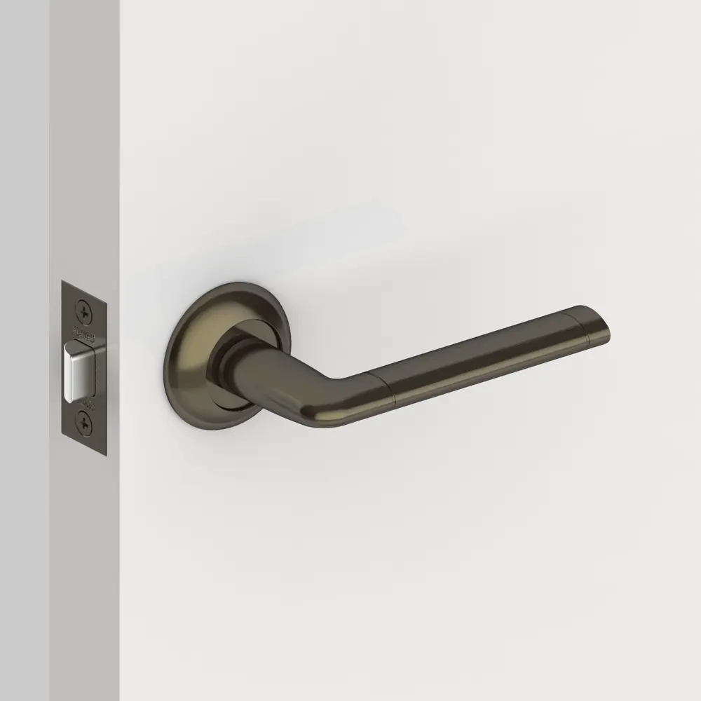 Комплект дверных ручек Set45/A Rex TL, цвет бронза PUNTO STLM-2117861 - Вид №5