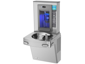 Бесконтактный диспенсер для воды с питьевым фонтаном