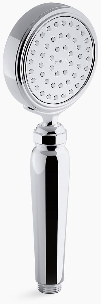 KOHLER Однофункциональный ручной душ Artifacts 2,0 галлона в минуту с технологией впуска воздуха Katalyst K-72776-CP 