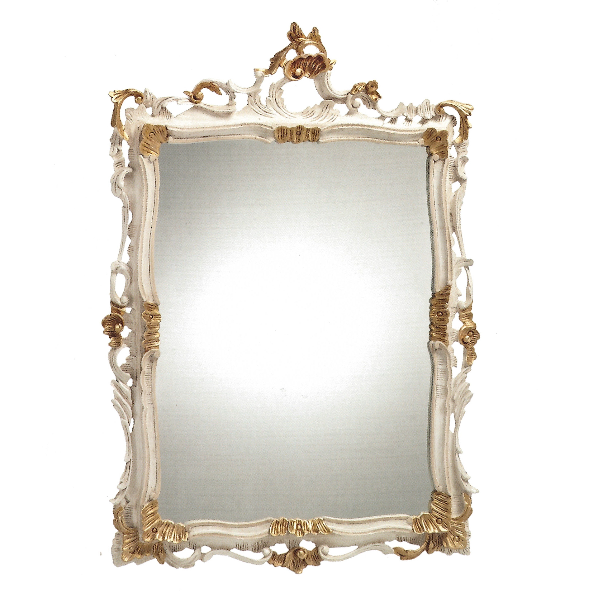 114GD 3SC Зеркало Вена лакированная и сусальное золото Classico Treesseci 3SC