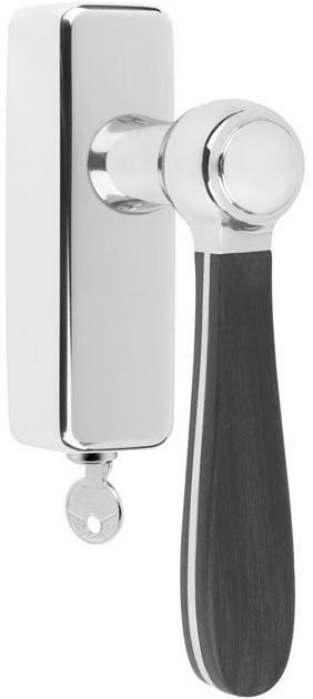 Formani Пластиковая оконная ручка dk с замком Bosco Lz100-dklock-o - Вид №1