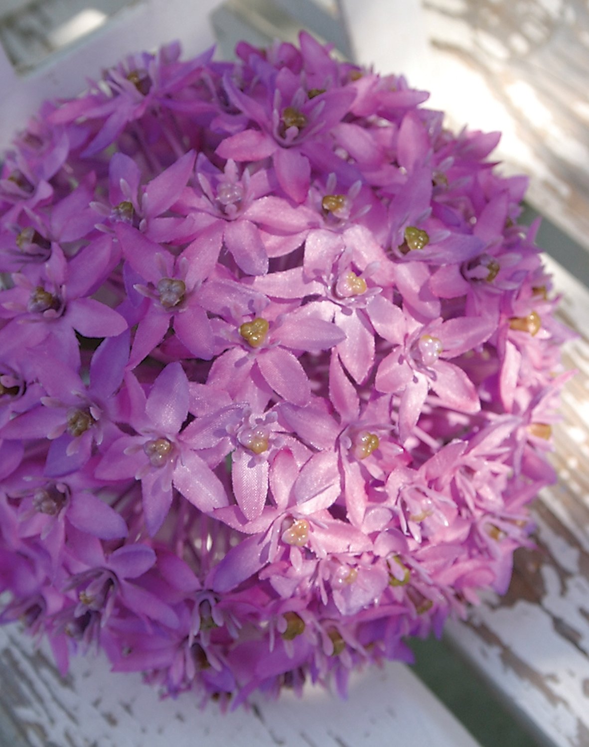 3527 222 a3 Искусственный лук, 80 см, темно-фиолетовый H-andreas  - Вид №8