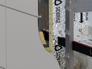 Вставки из минеральной ваты для уменьшения глубины облицовочных ящиков в вентилируемых фасадах