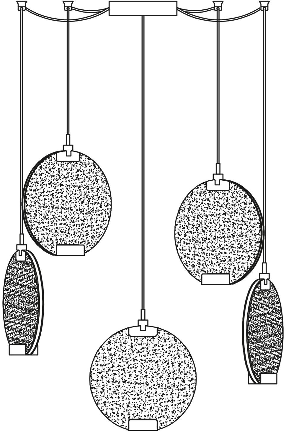 Masiero Подвесной светильник Led Glass с диммером Horo sun-id-1499969 - Вид №2