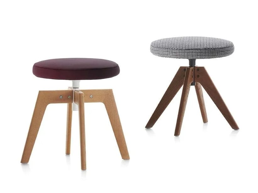 Мягкий поворотный стул на насесте MDF Italia ARCH-00110677 - Вид №1