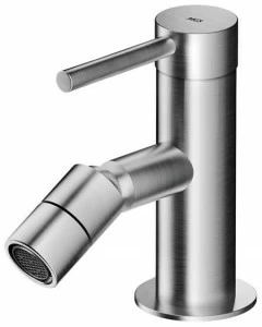MGS Смеситель для биде из нержавеющей стали, устанавливаемый на столешницу, с регулируемым изливом Minimal