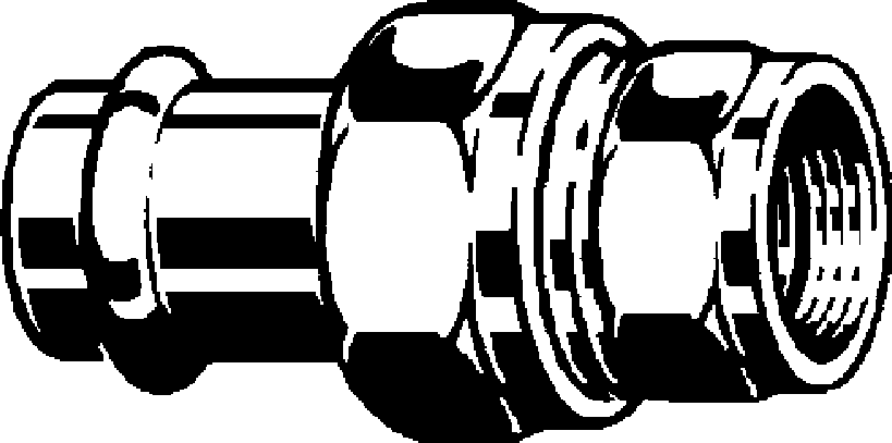 Viega Соединительный элемент резьбовой разъемный Sanpress Inox 2362 (437480) 437 480 - Вид №1