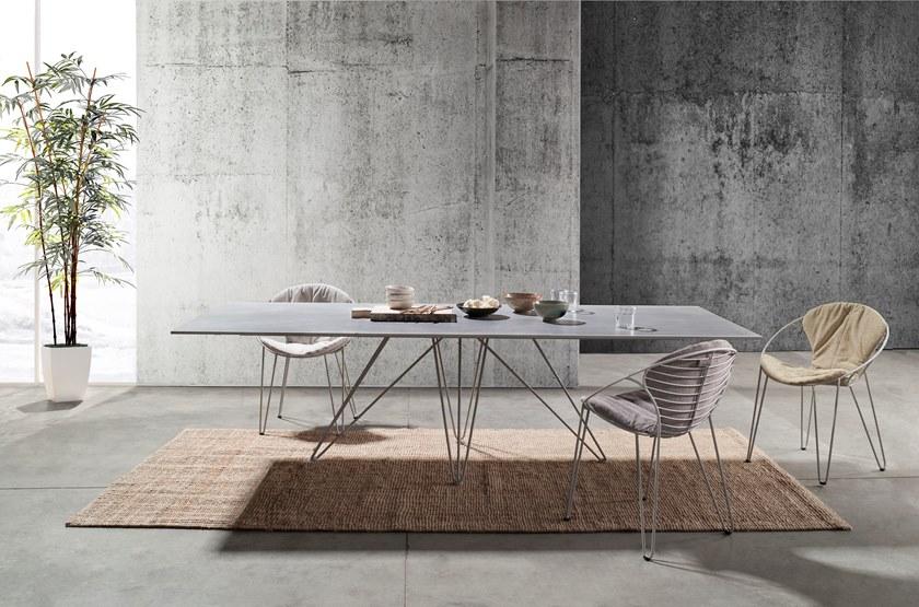 Joli Стул штабелируемый тканевый с обивкой Wire sun-id-1406293 - Вид №4