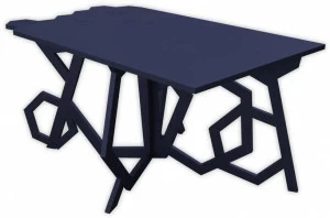 LAS Высокий прямоугольный журнальный столик для гостиной