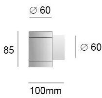 Terzo Light Настенный светильник из алюминия для улицы прямого света  C778.gu  - Вид №5