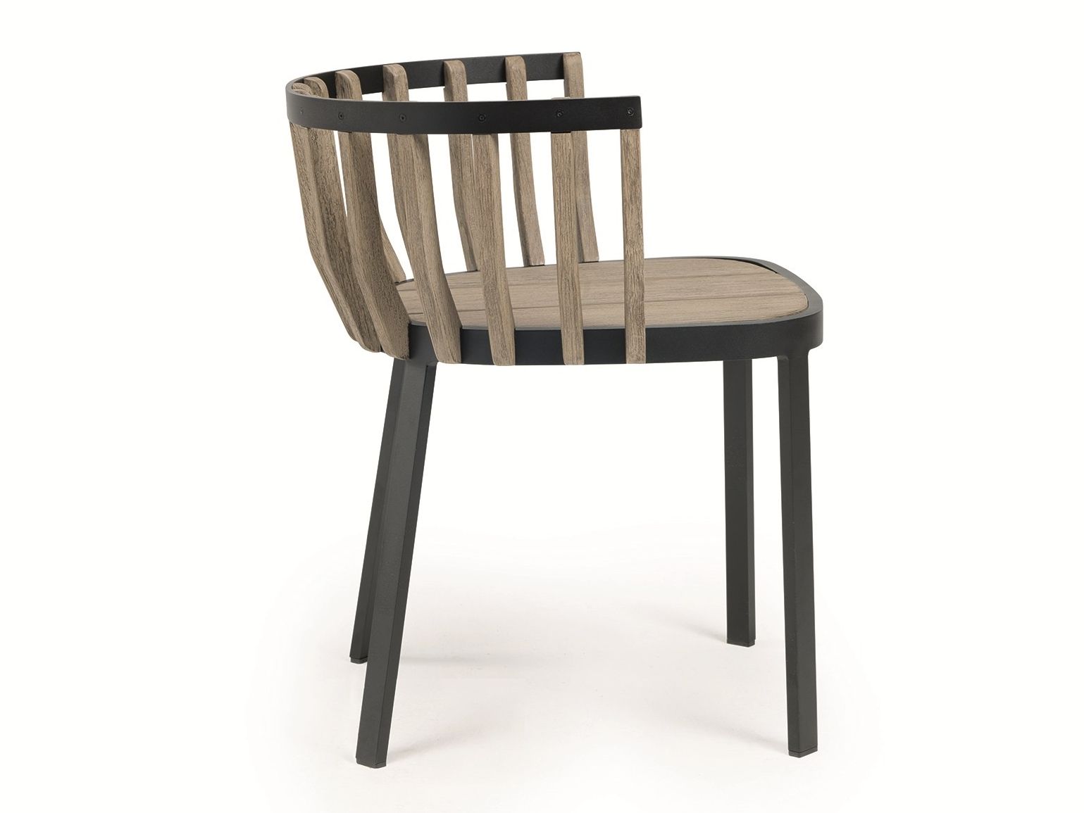 Стул для сада из тикового дерева с подлокотниками Ethimo ARCH-00131586 - Вид №11