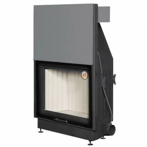 Каминная топка Экокамин Вега 1000MP принт с подовым горением