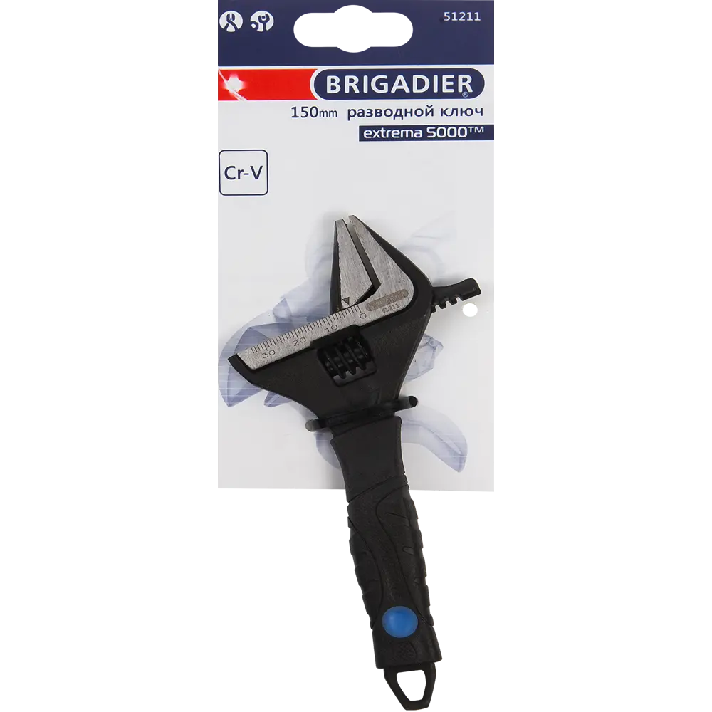 Ключ разводной Brigadier 150 мм (0-34 мм) STLM-2074144 - Вид №2