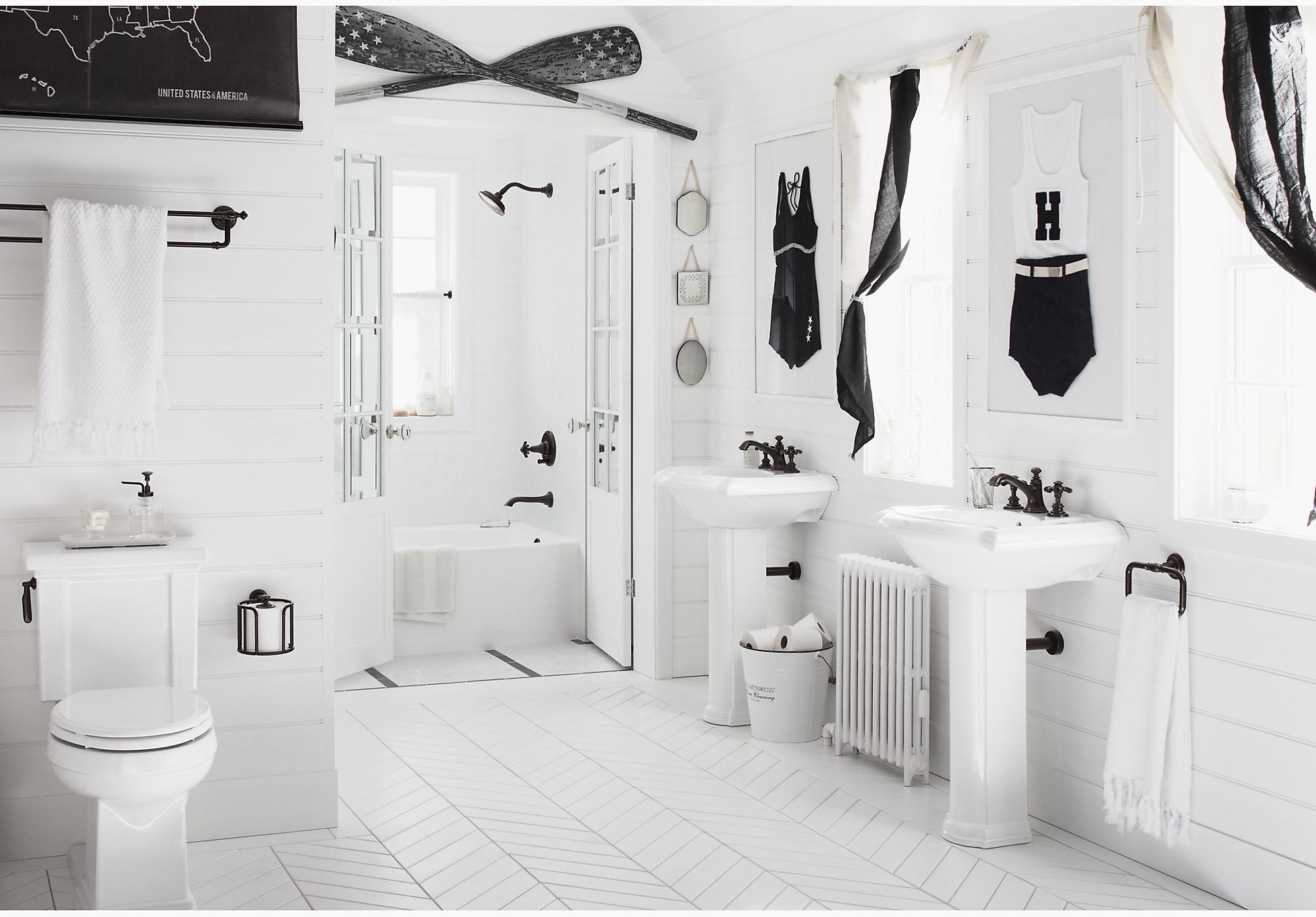 K-2286-1-47 Напольная раковина стоящая прямоугольная Kohler  - Вид №2