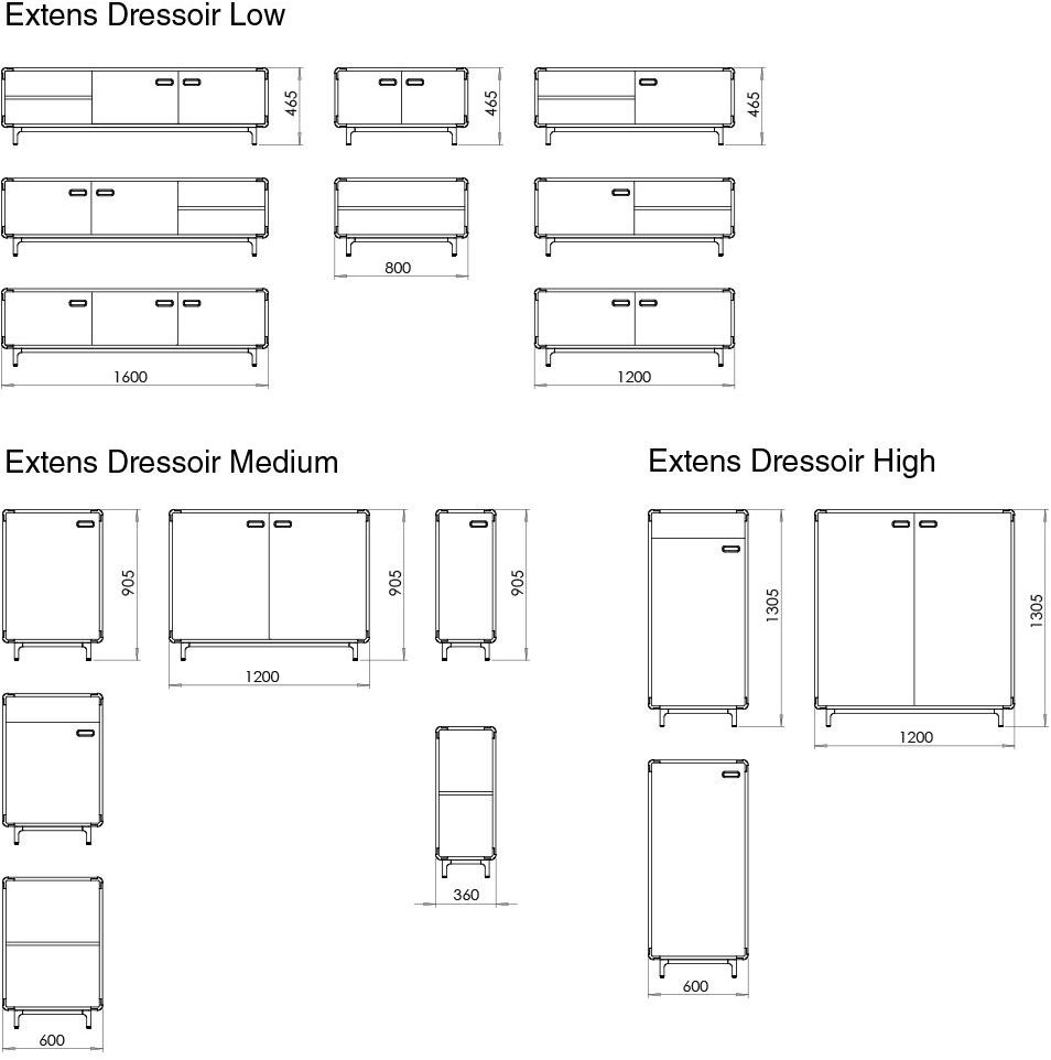 Artifort Гардероб с однодверной дверью Extens sun-id-1367941 - Вид №10