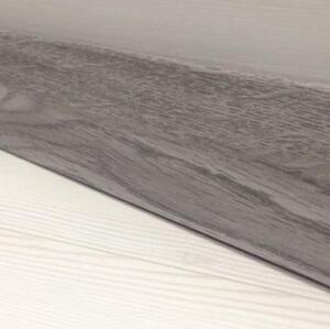 Плинтус Greff Серый 1058 Мдф Дуб 2600х58 мм.