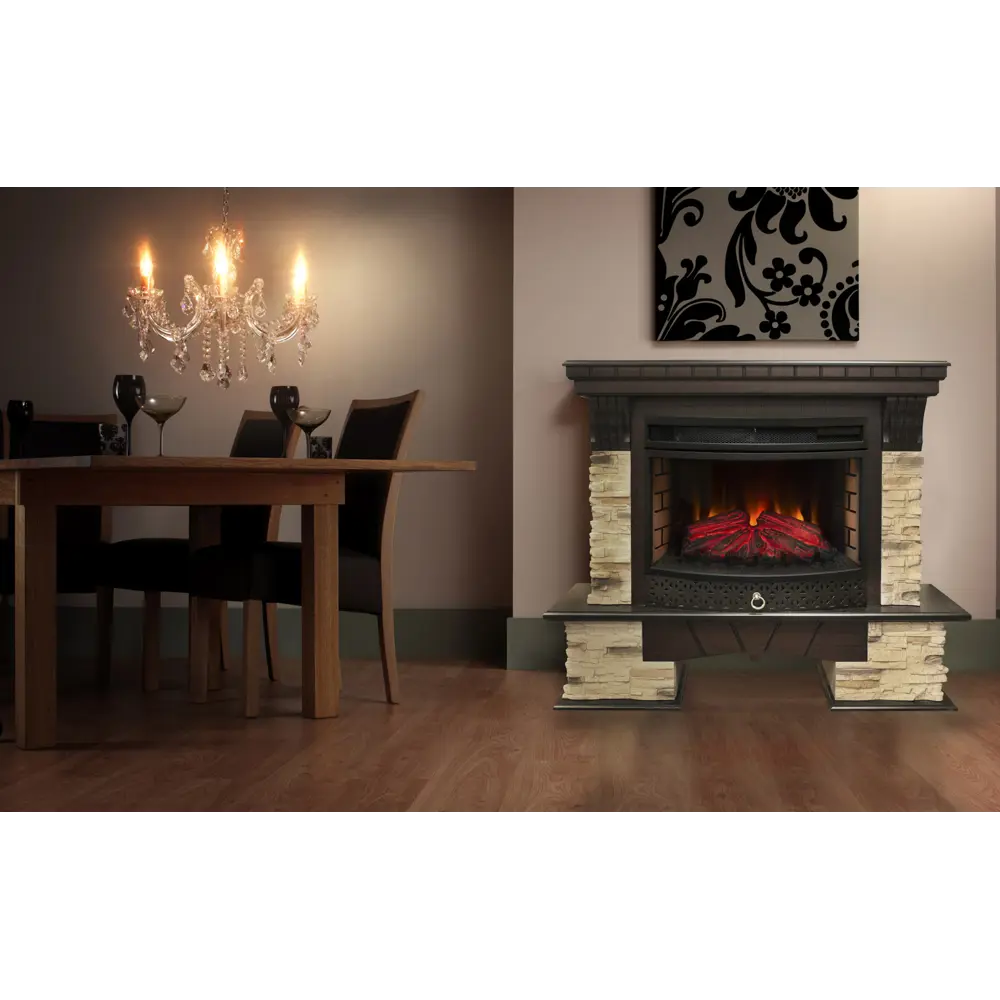 Каминокомплект конвекционный Rockland Firefield 25 SIR 81951357 STLM-2065648 REALFLAME  - Вид №1