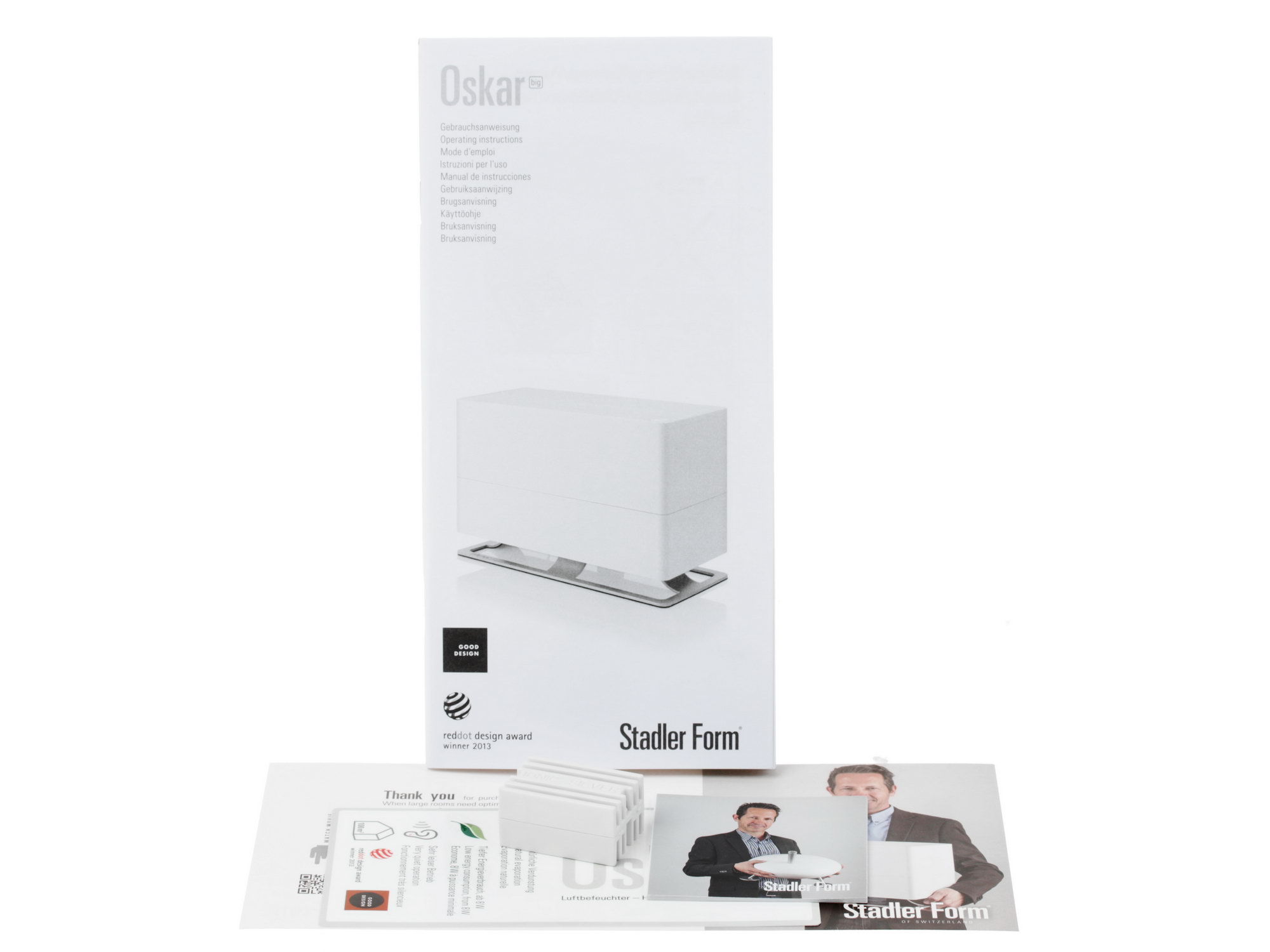 1002632 Увлажнитель воздуха Stadler Form Oskar Big O-040R STDN-0055963 - Вид №7