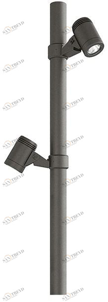 NEXO LUCE Регулируемый светодиодный проектор для улицы Pole nexo luce 6672