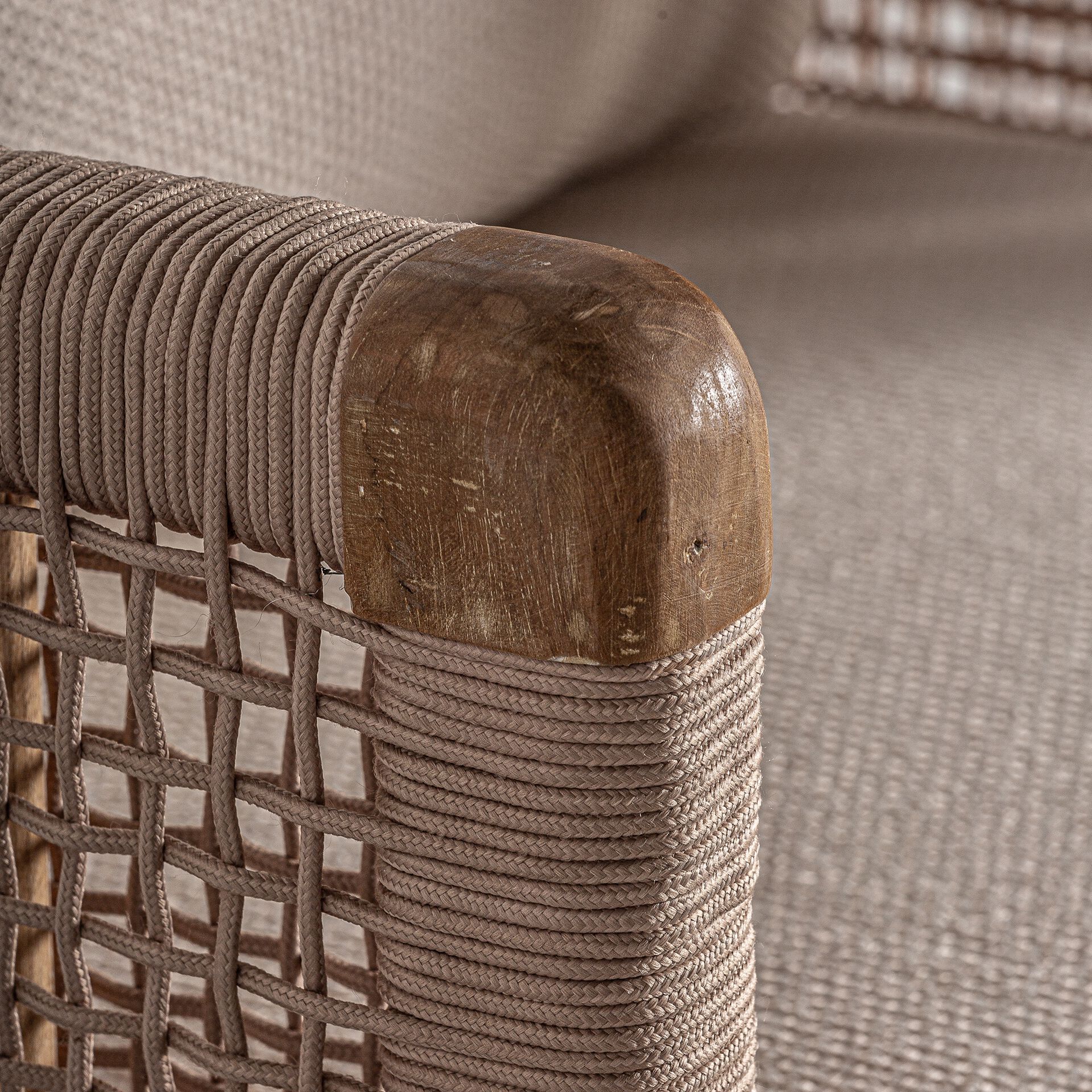 Ткань и дерево Dormeuse Vical Home Trena ARCH-00009797 - Вид №3