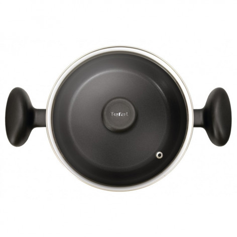 04166322 Кастрюля/ кастрюля cook right, черная смородина, 22 см, 3,5 л, с крышкой Tefal Santreyd  - Вид №2