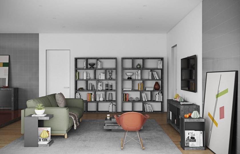 TemaHome Самонесущая открытая полка Berlin sun-id-1497679 - Вид №32