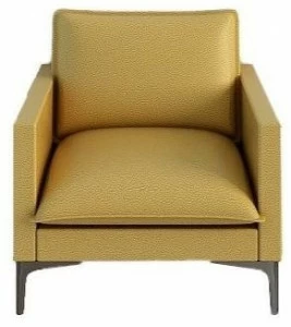 Grado Design Кожаное кресло с подлокотниками Cover Cov-sf-04-1s