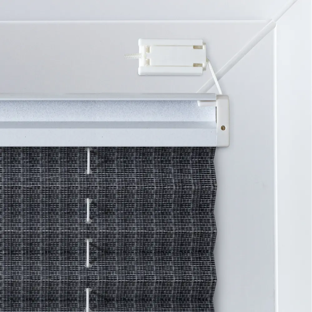 Штора плиссе 52x170 см жаккард графитовая 89411376 STLM-2131144 Santreyd  - Вид №1