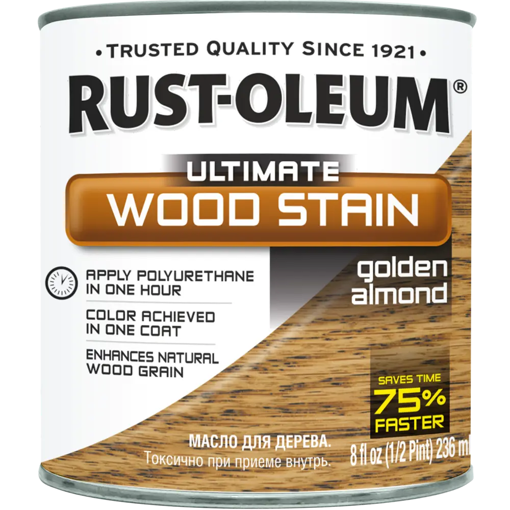 Масло тонирующее Ultimate цвет золотистый миндаль 0.236 л 82482310 STLM-2002292 RUST-OLEUM  - Вид №1