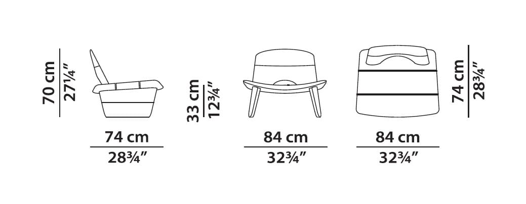 Садовый стул в ироко Baxter Hakuna Matata ARCH-00148215 - Вид №12