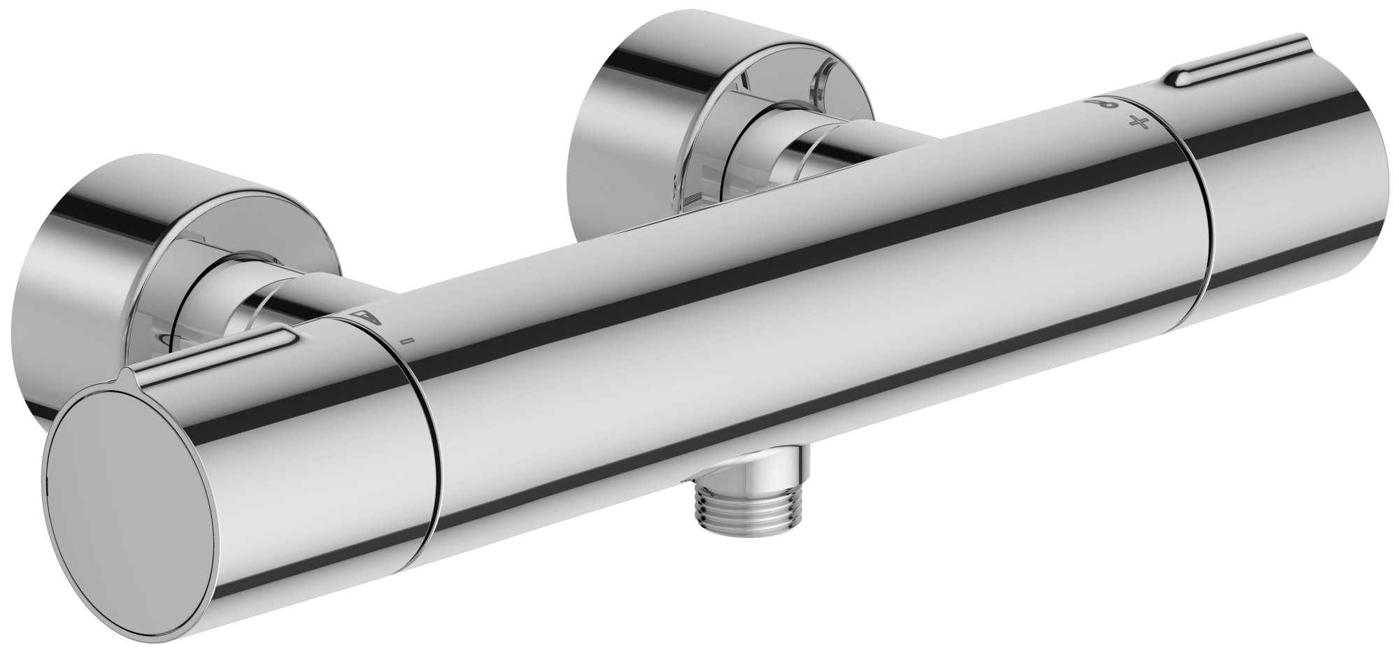 E8991-CP Смеситель для душа термостатический однорычажный настенный JACOB DELAFON TOOBI