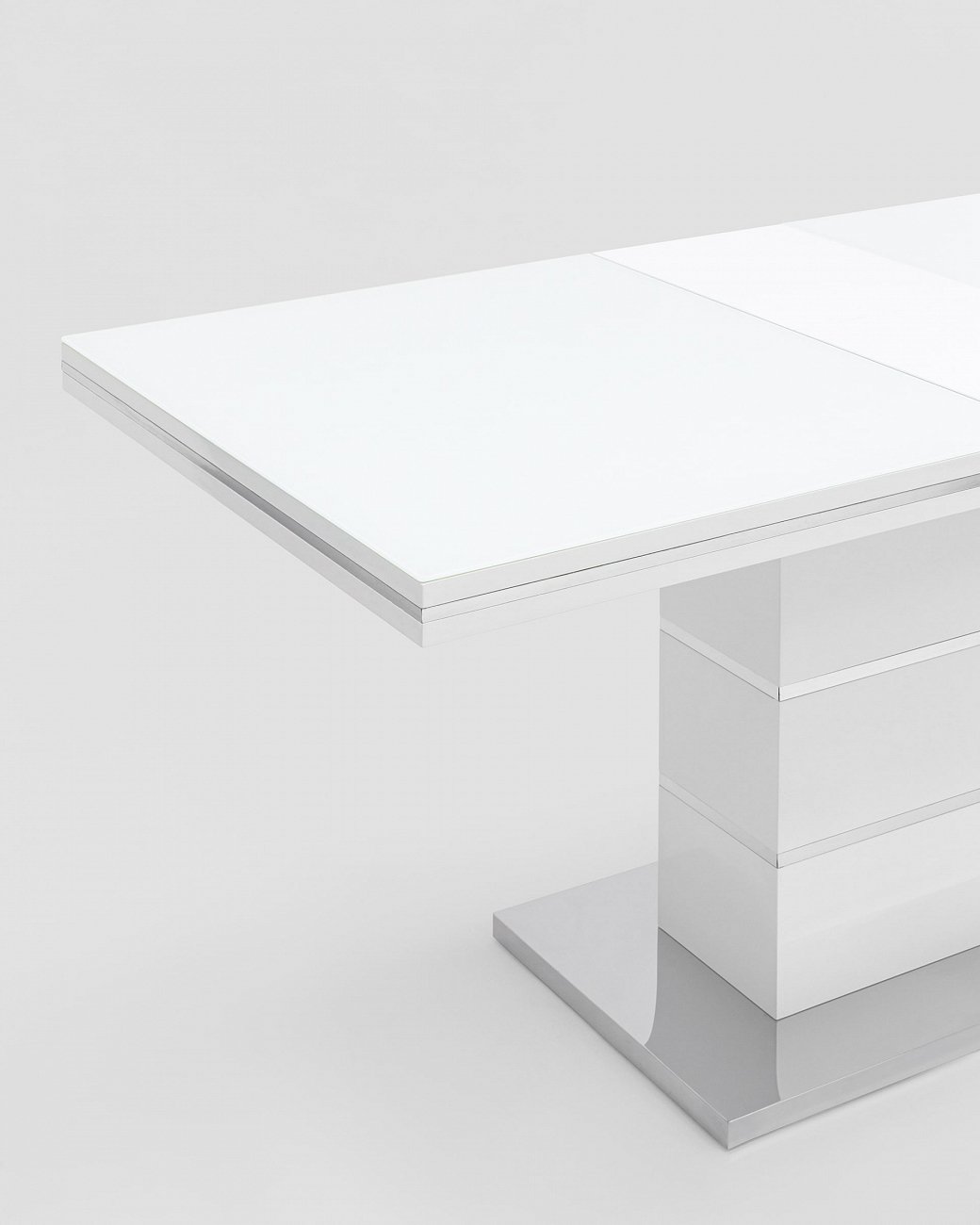 Стол обеденный раздвижной белый 140-170 см "Глазго" STOOL GROUP  00-3958843 Белый  - Вид №5