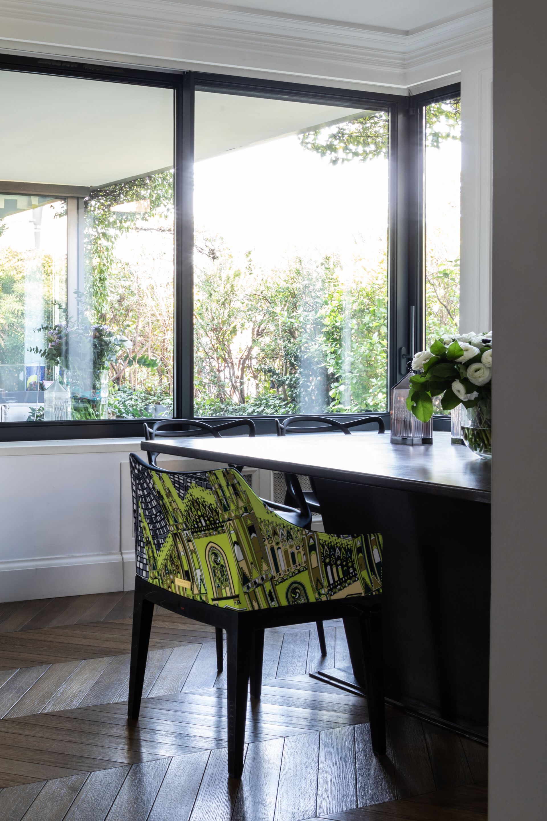 Тканевый стул с подлокотниками Kartell MADAME PUCCI ARCH-00048274 - Вид №1