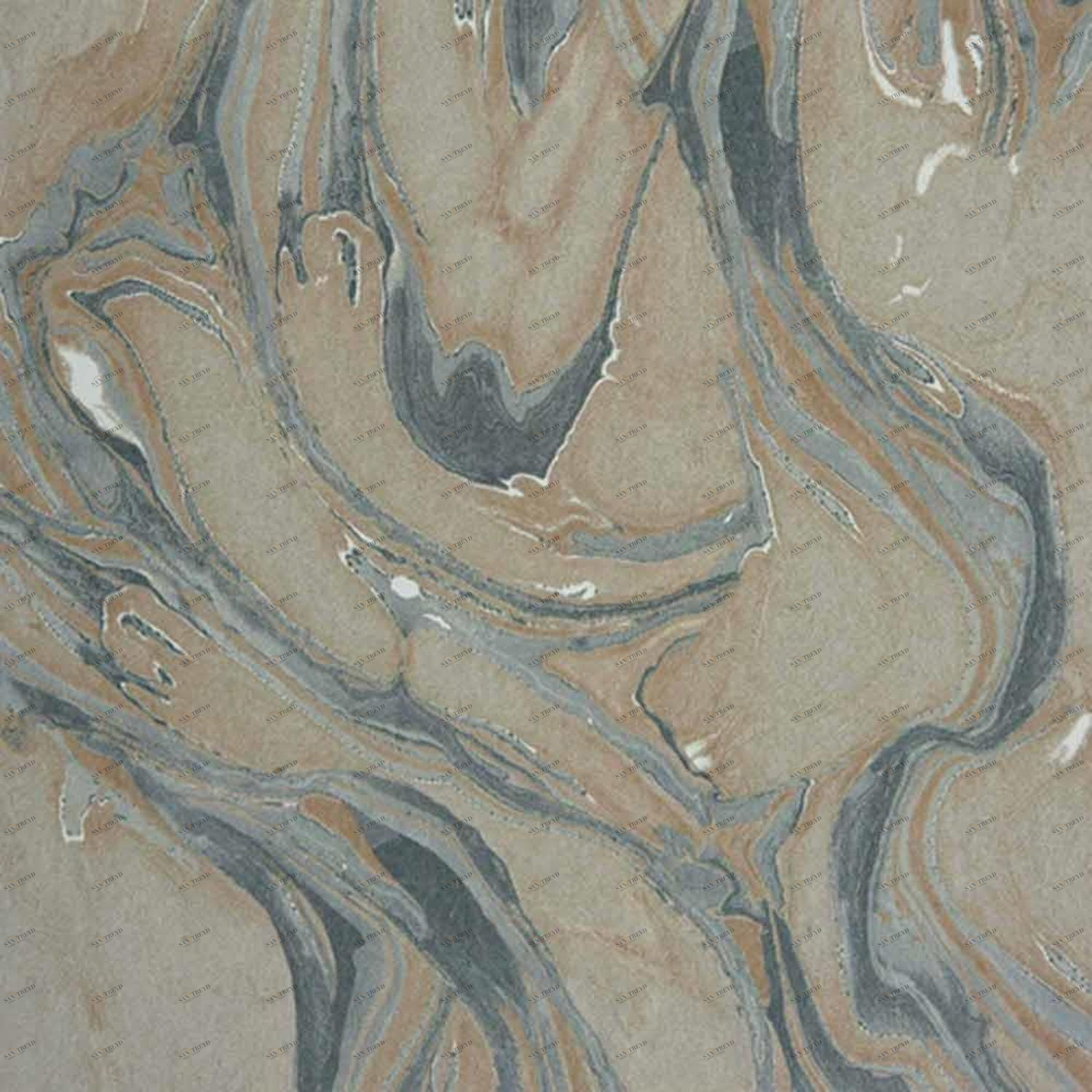 Рулон обоев CASAMANCE 72910494 Основа нетканая бумага Petra