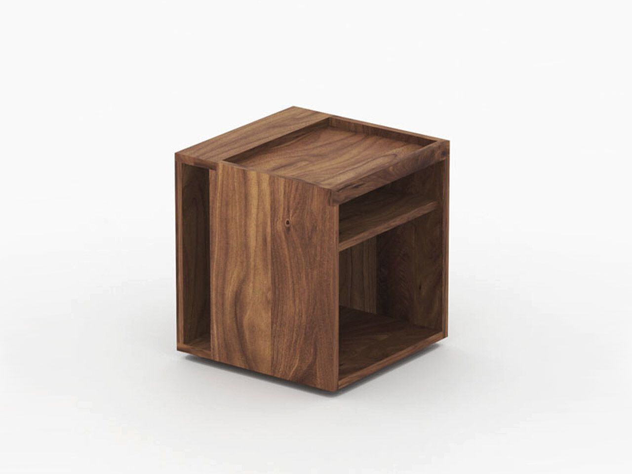 Квадратный журнальный столик из массива дерева Air Division Mapp ARCH-00079937 - Вид №3