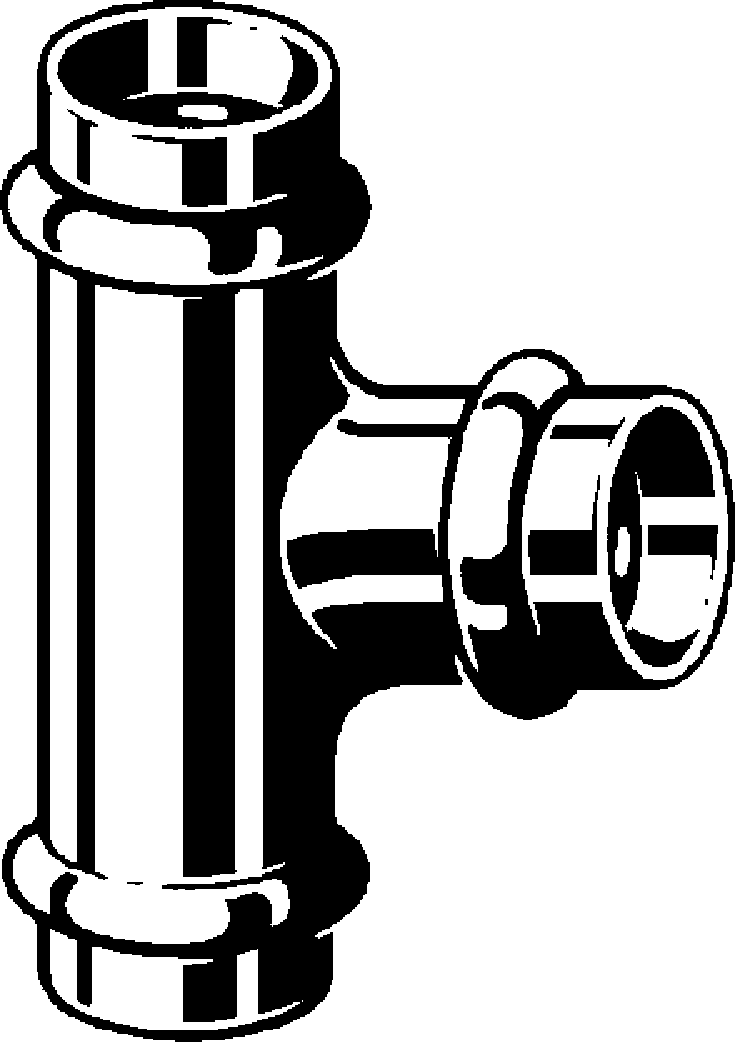 Viega Тройник Profipress G 2618 (633851) 633 851 - Вид №1